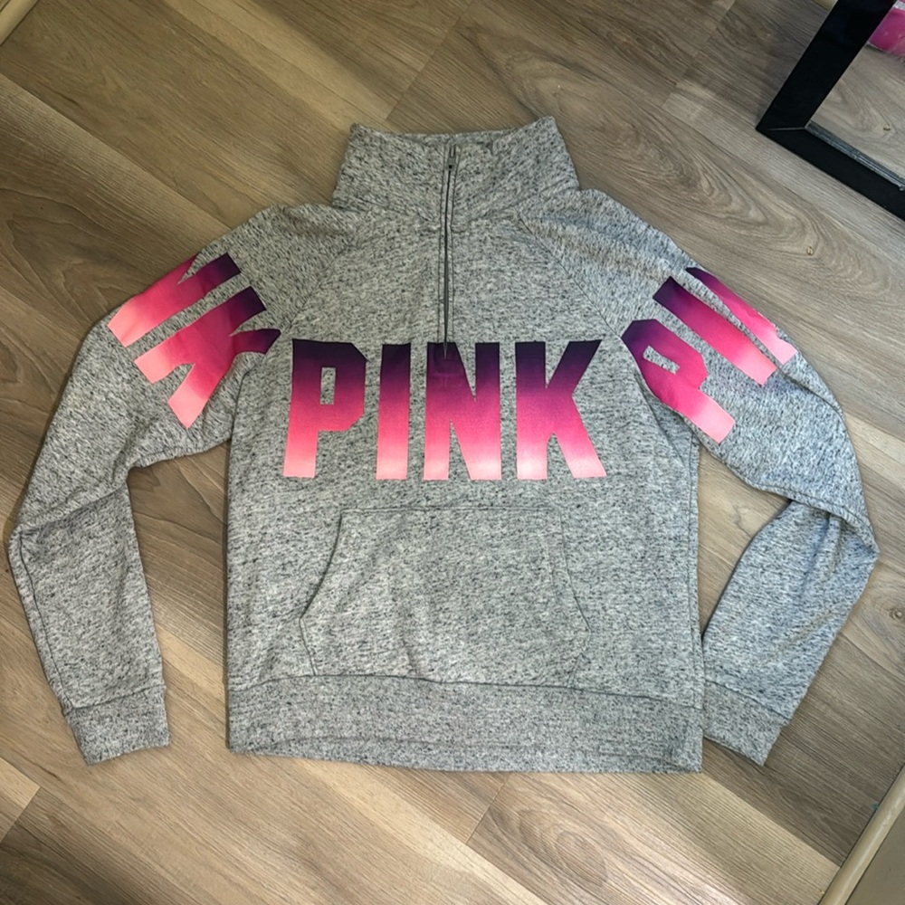 Fleece Half Zip Sweatshirt